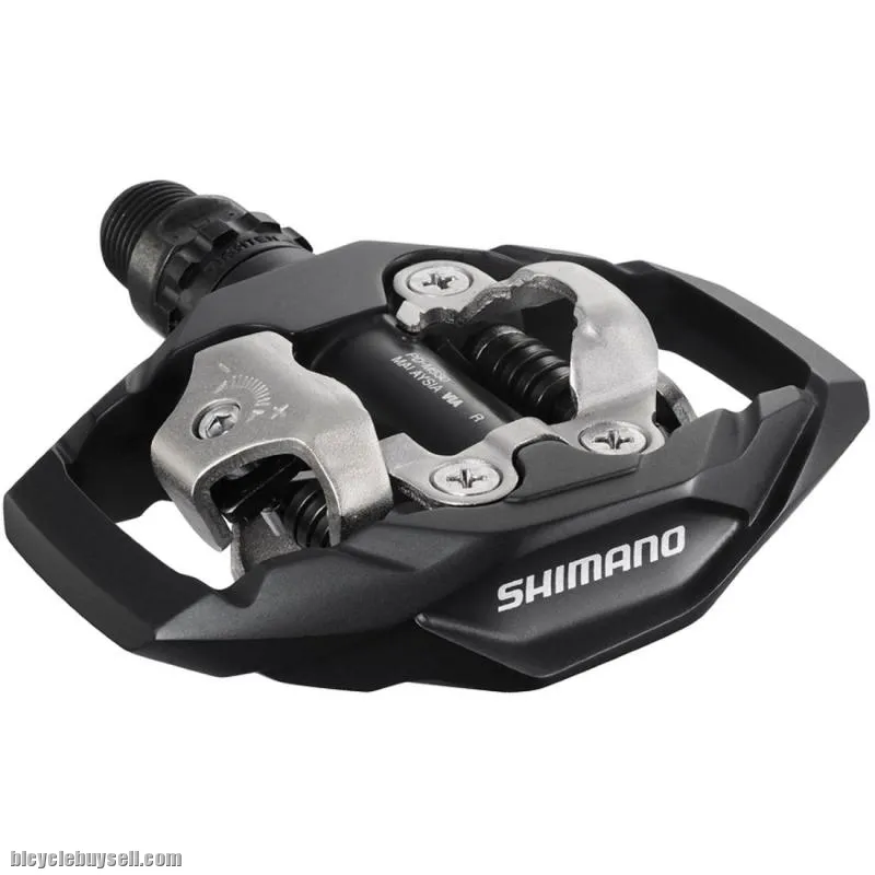 Shimano PD-M530 MTB SPD Pedals Original black white pedal