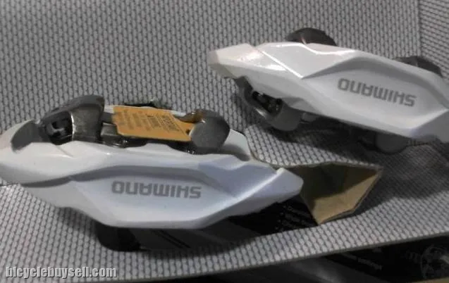 Shimano PD-M530 MTB SPD Pedals Original black white pedal