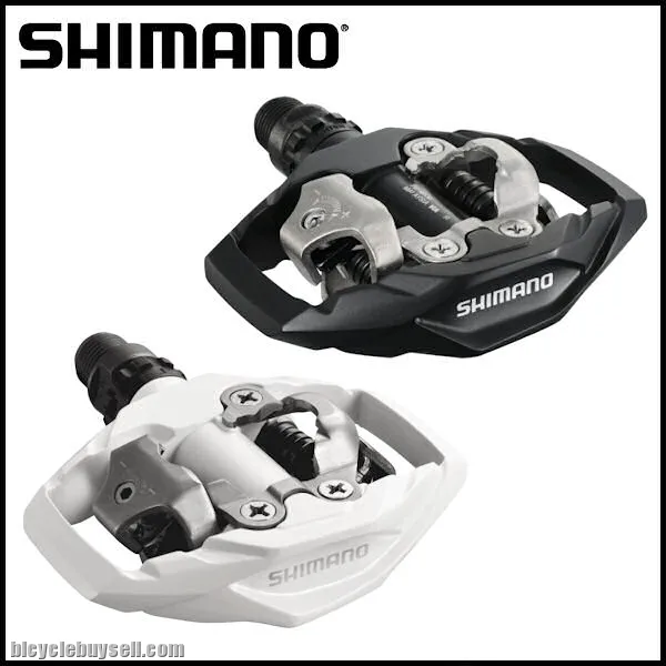 Shimano PD-M530 MTB SPD Pedals Original black white pedal