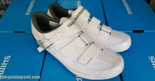 Shimano RP3 Shoes SH-RP300 Black White road cycling shoe clipless