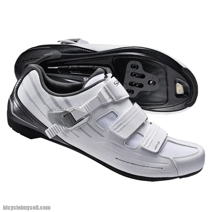 Shimano RP3 Shoes SH-RP300 Black White road cycling shoe clipless