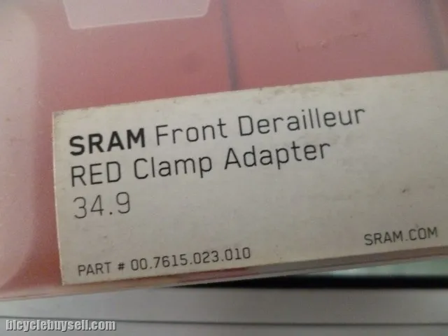 SRAM FD Clamp 34.9 Size (Guaranteed Original Parts) Last piece clearance rm99