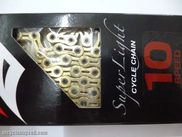 Intrepid Super Light 10speed Chain - Hollow  Gold - Clearance OFFER!!!