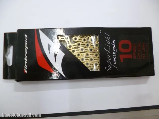 Intrepid Super Light 10speed Chain - Hollow  Gold - Clearance OFFER!!!