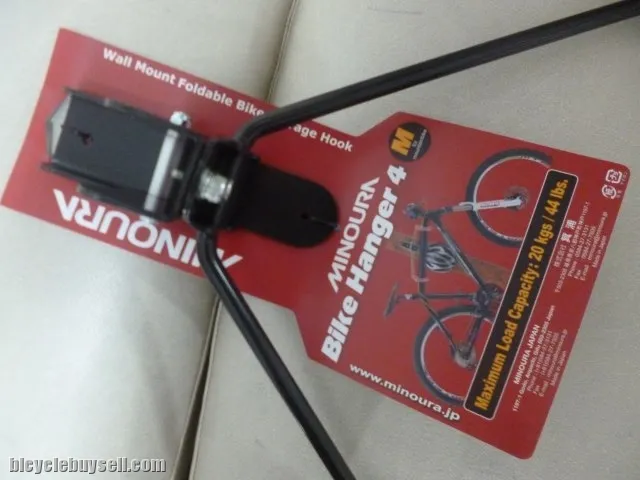 Minoura 4M Bike Hanger (Wall Mounted Type) - MAde in Japan - ORIGINAL Only