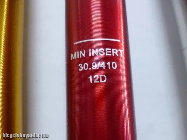 12o'clock 30.9x410mm Superlight Seatpost