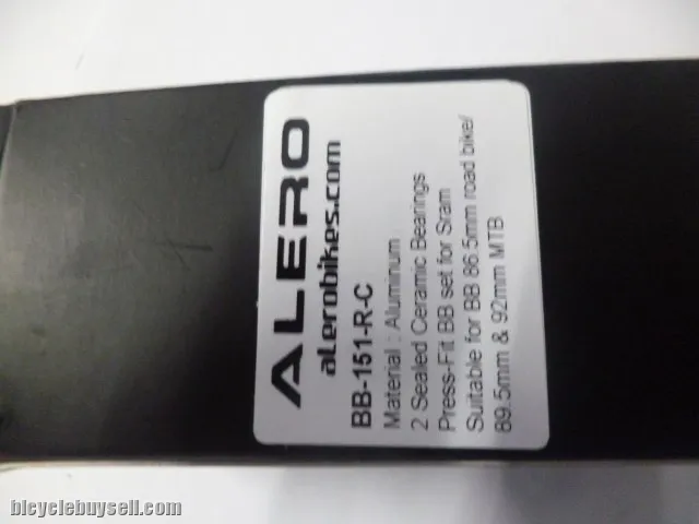 Alero BB151RC - For SRAM &amp; PRessfit System - Ceramic Bearing with HIgh Resistance Cartridge Design
