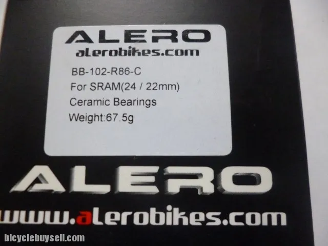 Alero BB102R86 Ceramic PRessfit BB for SRAM