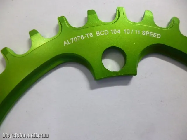 12o'clock 36Teeth Front Chainring - Original AL7075 Best Finest Aluminium -104BCD