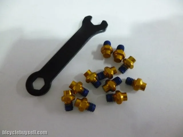 Pedal Spike Head - Alloy - Corrosion Free - With Thread Lock applied