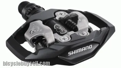 Shimano PD-M530 MTB SPD Pedals Original black white pedal
