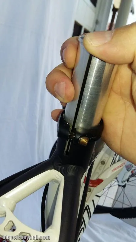 31.6 Seat Tube @ Frame to 30.9 mm SEATPOST CONVERSION SHIMS / ADAPTOR - Ideal for DROPPER use.