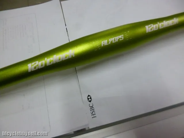 12oclock X2 660mm Green Flat Bar Superlight -150grams