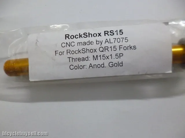 12oclock Ultralight 15mm Thru Axle For Rock Shox Thru Axle Fork