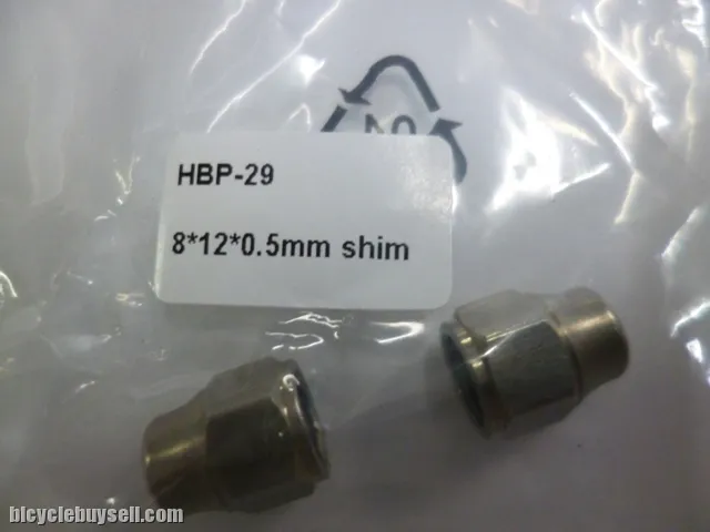 Shimano Banjo Compression Nut (Sell by Pair - 2 pcs) - Stainless Steel Polished finishing