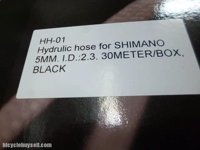 BRAKCO Hydraulic Hose For Shimano - High Quality with Super Stifff Wall for Powerful Braking - Black