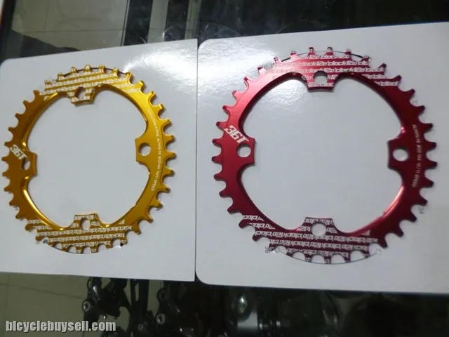 12o'clock Ultralight 36 Teeth Chainring Super Hardended Durable Light Weight AL7075 BCD104