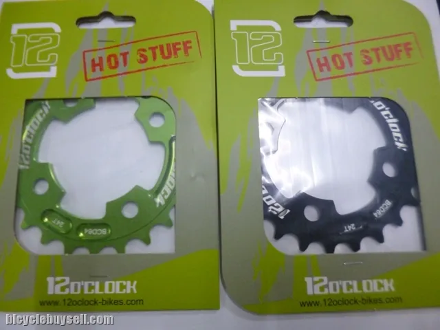 12o'clock 24teeth Chainring - AL7075 BCD64 - Superlight &amp; Durable