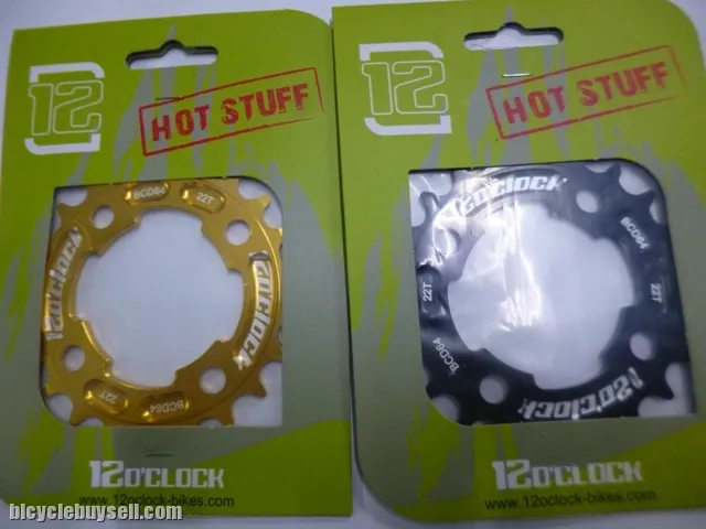 12o'clock 22teeth AL7075 BCD64 Ultralight and Tough Chainring