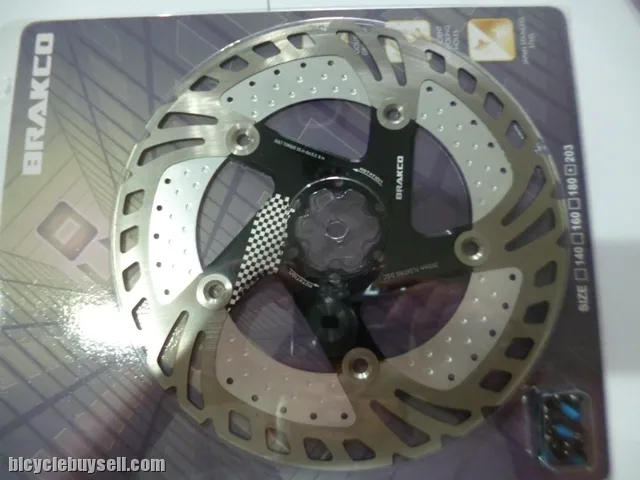 BRAKCO Floating 203mm Rotor with ICe Tech Fin