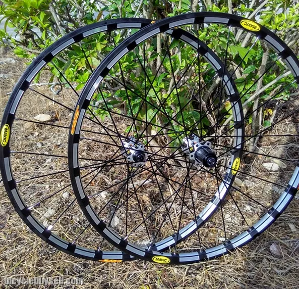 Original  Mavic Crossride disc mtb 26 27.5 29 wheelset 6 bolts clincher