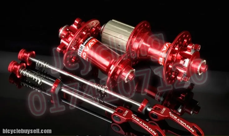 Novatec D711/712 seal bearing hub set