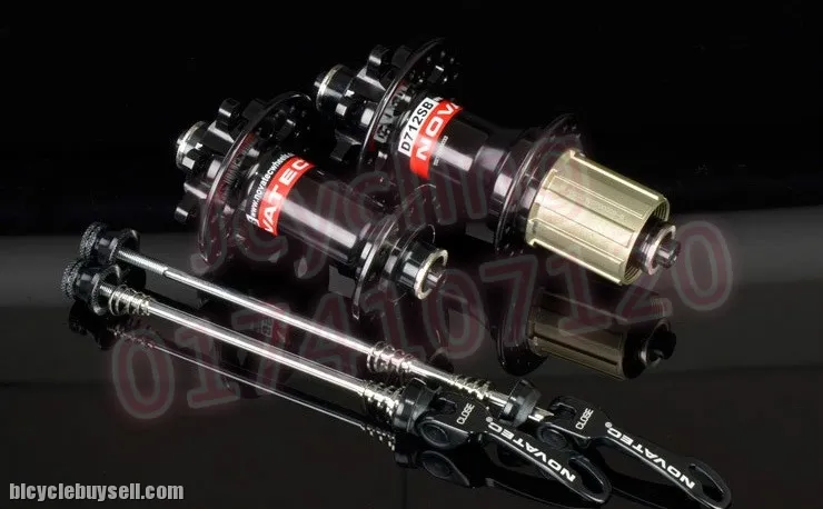 Novatec D711/712 seal bearing hub set