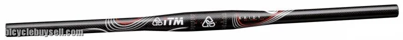 ITM Eridy 31.8x620mm Flat Carbon-wrapped Handlebar !