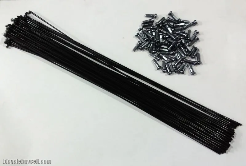 Pillar Light Weight Spokes for 29" Wheelset with Gray Alloy Nipples - 64 Pairs