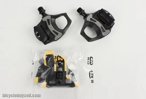 Latest Shimano 105 5800 R7000 carbon pedal with cleat set