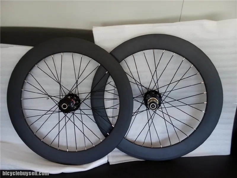 100% Full carbon custom build folding minivelo 451/ 406 38/50mm DT swiss Powerway rim brake disc bra