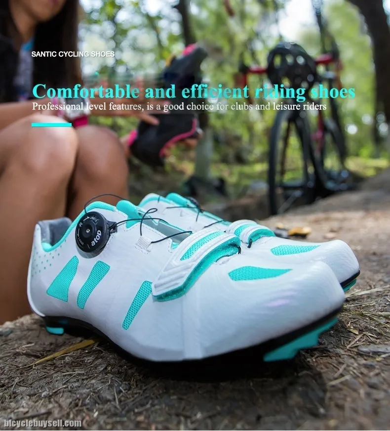 New Year SALE- SANTIC Diane Women Road Cycling Shoes - READY STOCK