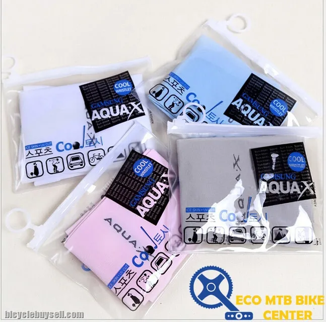 GAMSUNG Aqua.X Cool Wristlet Arm Sleeves Ice Skin + Sun Protective UV-Cut Wristlet