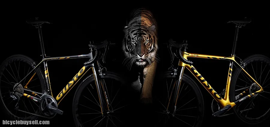 GUSTO RCR TEAM EDITION FULL SHIMANO ULTEGRA R8000 WITH CARBON WHEEL SET