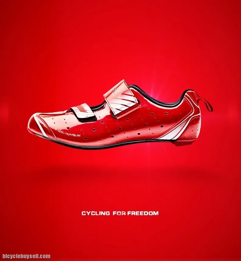 New Year SALE- SANTIC Cavin Triathlon Cycling Shoes(Carbon Fiber Soles) - READY STOCK