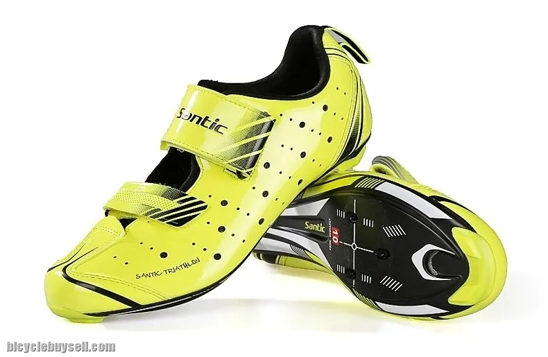 New Year SALE- SANTIC Cavin Triathlon Cycling Shoes(Carbon Fiber Soles) - READY STOCK