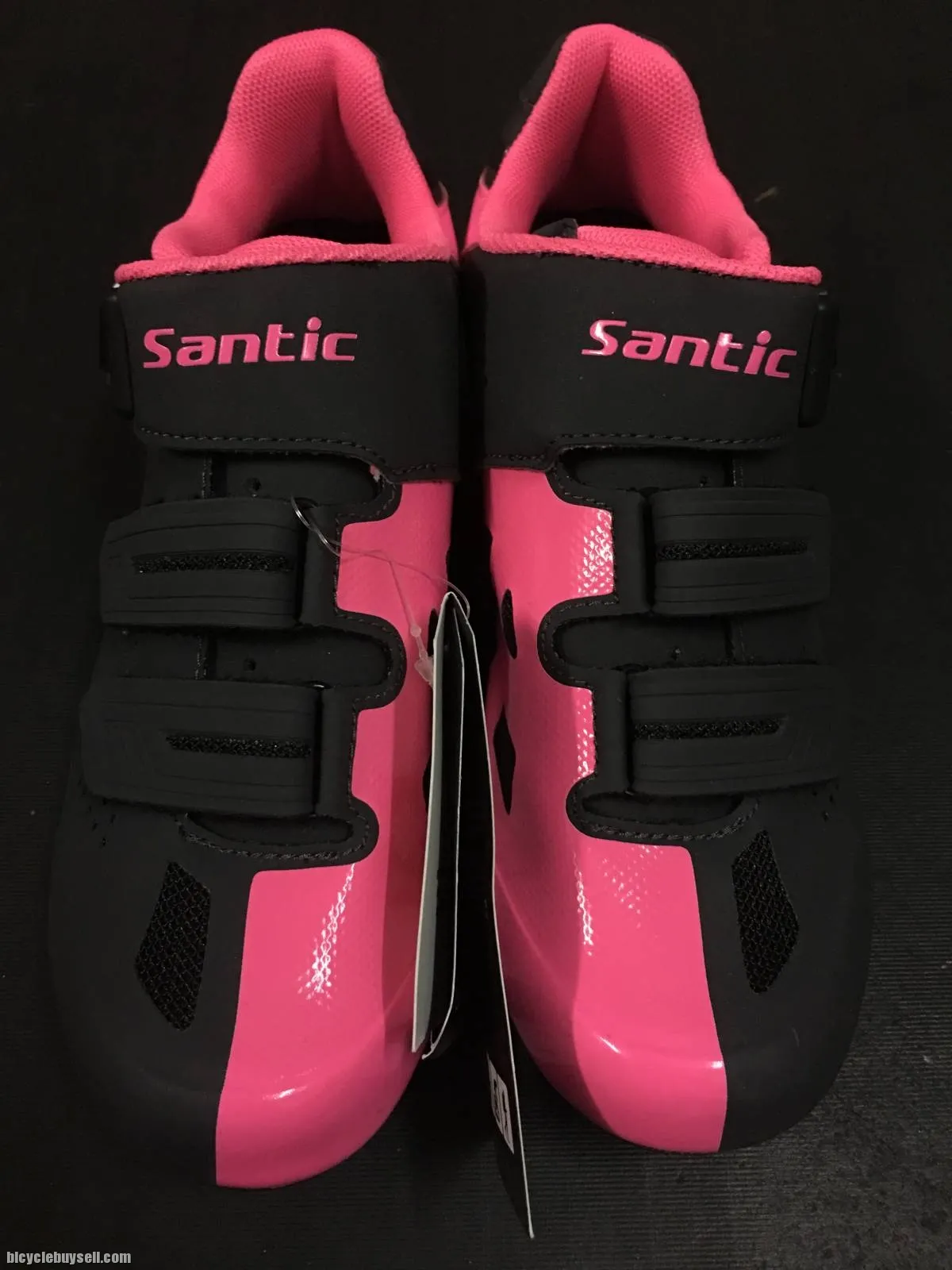 New Year SALE - SANTIC HERMAN Pink Road Cycling Shoes - READY STOCK