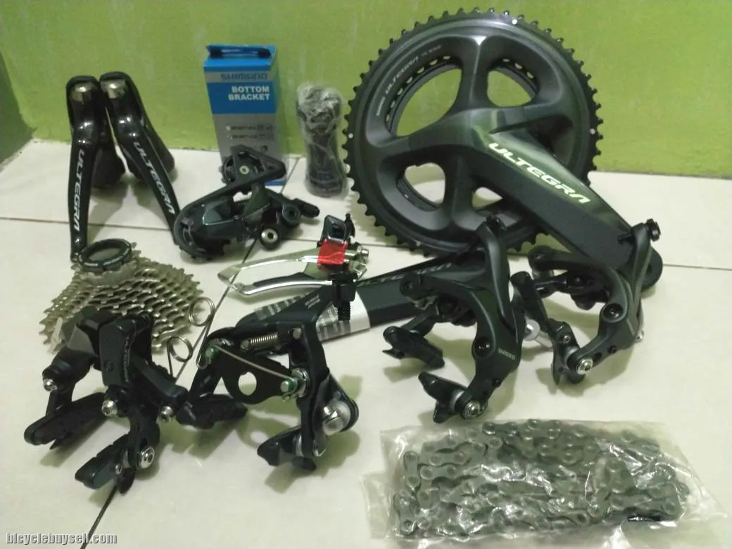 ðŸ’¢ðŸ’¢ðŸ’¢Only RM2709/setðŸ’¢ðŸ’¢ðŸ’¢ Original Japan Shimano Ultegra R8000 R8020 Disc type full group set 165m