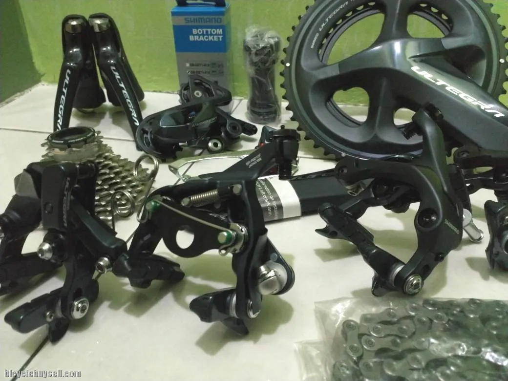 ðŸ’¢ðŸ’¢ðŸ’¢Only RM2709/setðŸ’¢ðŸ’¢ðŸ’¢ Original Japan Shimano Ultegra R8000 R8020 Disc type full group set 165m