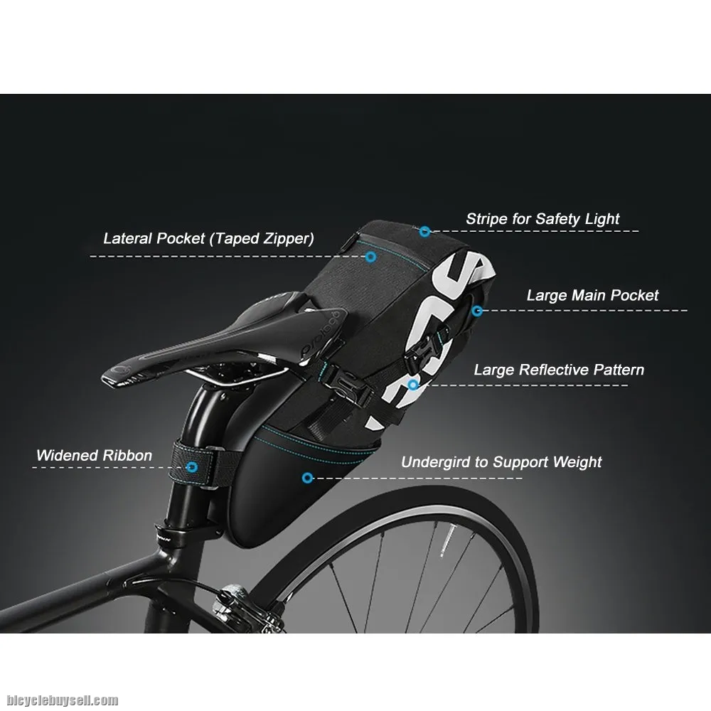 ROSWHEEL SADDLE BAG (8L &amp; 10L) One Bag is Enough