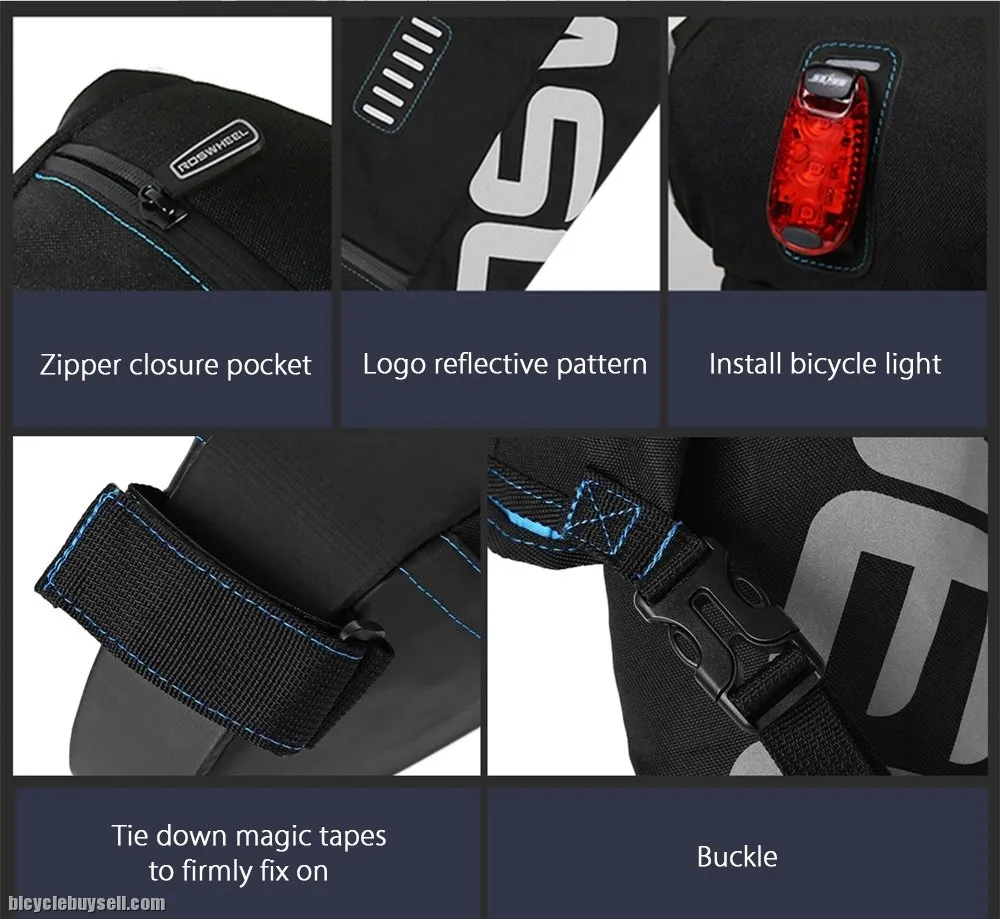 ROSWHEEL SADDLE BAG (8L &amp; 10L) One Bag is Enough