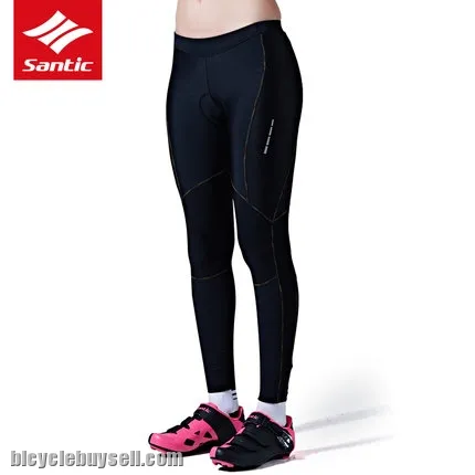 Santic Coral Women's Cycling Pants Anti-UV Trouser Full Length Tight 4D Padded