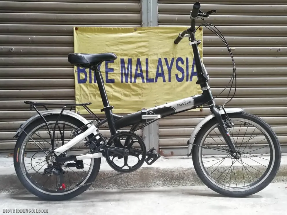 Imagine Alloy Folding Bike Shimano 7 speed