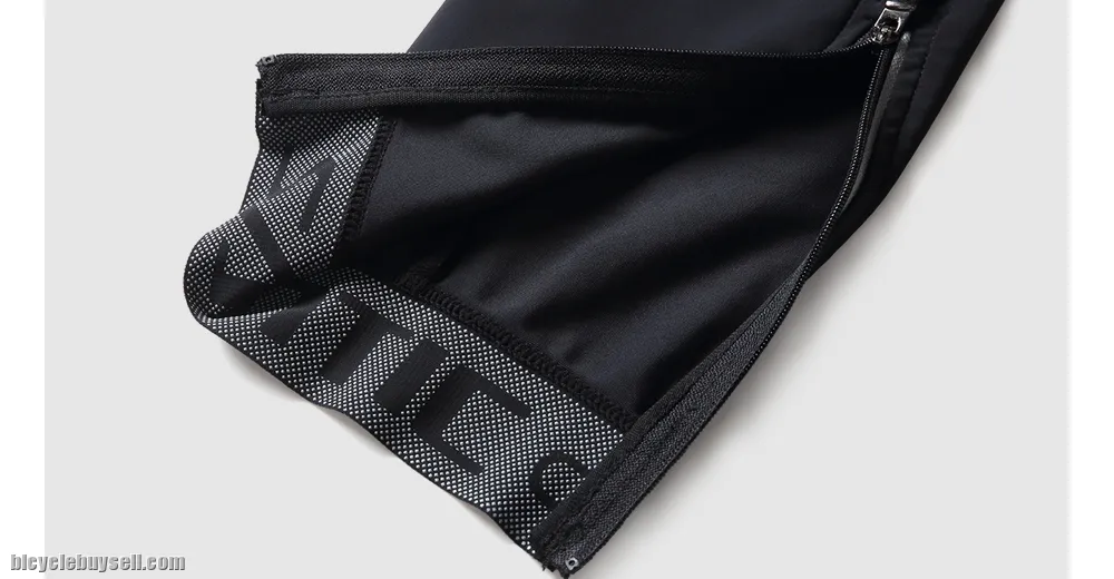 Santic Black Sea Men's Cycling Pants Anti-pilling Full Length 4D Padded(Suitable for Long Distance)