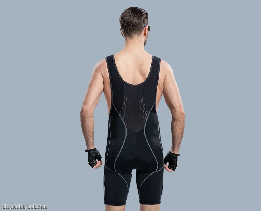 Santic Suto Men's Cycling Bib Shorts Coolmax 3D Pad Breathable Tights