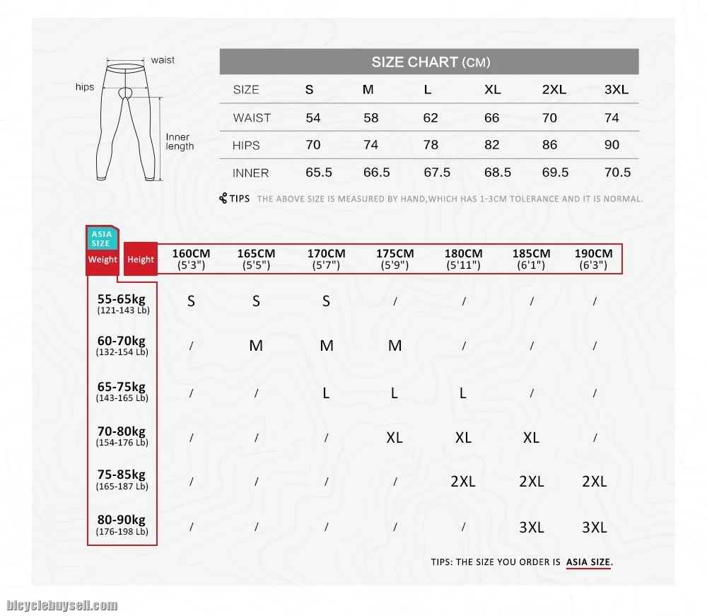 Santic FY Men's Cycling Pants  Pro Fit Breathable Full Length 4D Padded Long Trousers