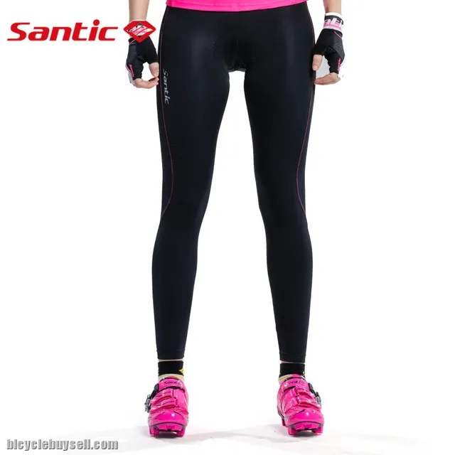 Santic Hutton Women's Cycling Pants Anti-UV Breathable &amp; Elastic Trouser Full Length Tight