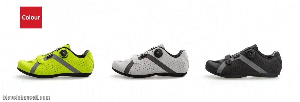NEW YEAR SALE- SANTIC Apollo Men Professional Non-Clip Cycling Shoes(White)