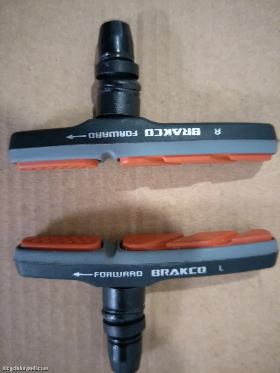 Brakco high quality ABS v-brake pad set- clearance offer display set