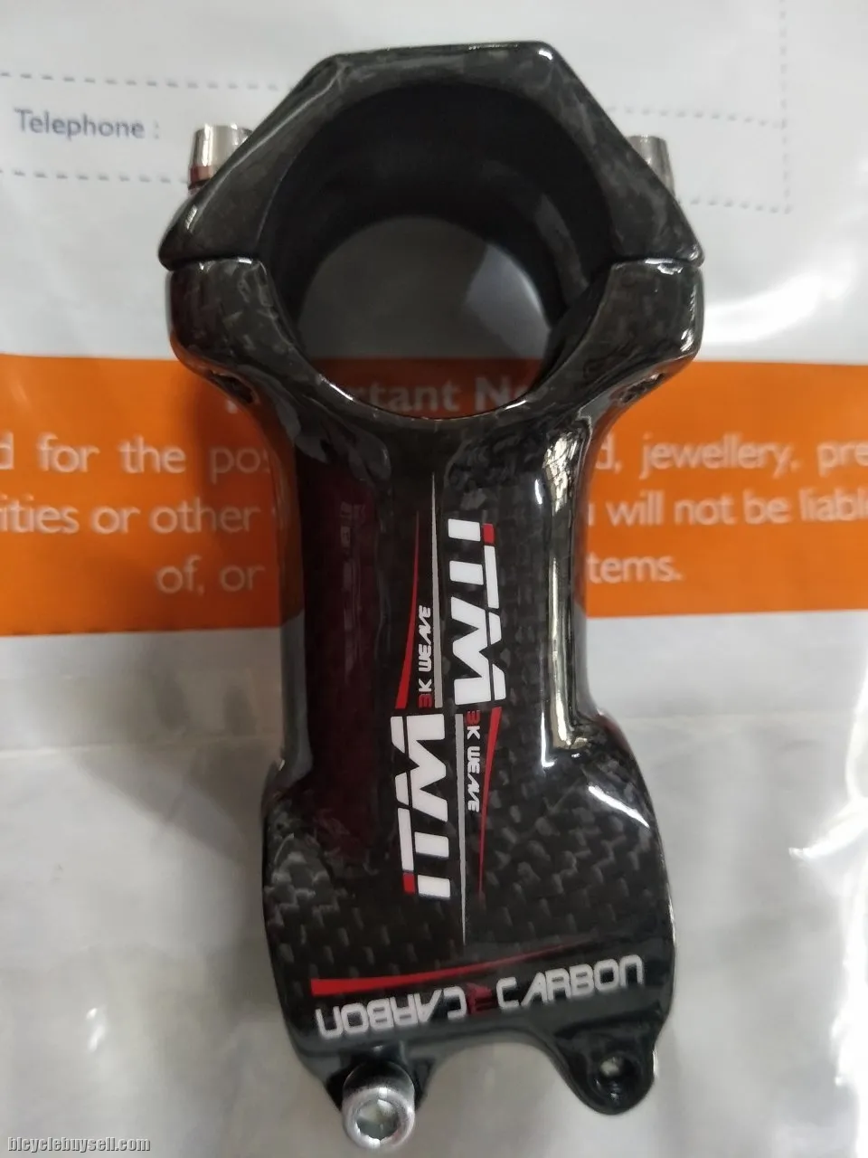 ITM A-speedry 80mm stem - used one ride only - letting go cheap
